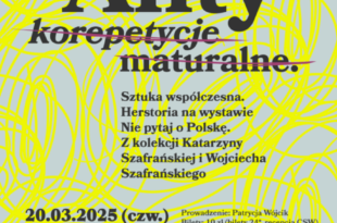ANTYKOREPETYCJE maturalne / Sztuka współczesna. Herstoria na wystawie "Nie pytaj o Polskę..."