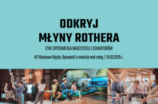 Odkryj Młyny Rothera: #2 Wystawa Węzły. Opowieść o mieście nad rzeką