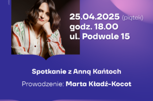 Spotkanie z Anną Kańtoch