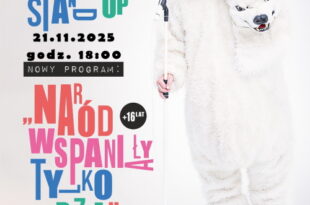 Ewka Błachnio – „Naród wspaniały, tylko ludzie…” nowy program stand-up w Sępólnie Krajeńskim
