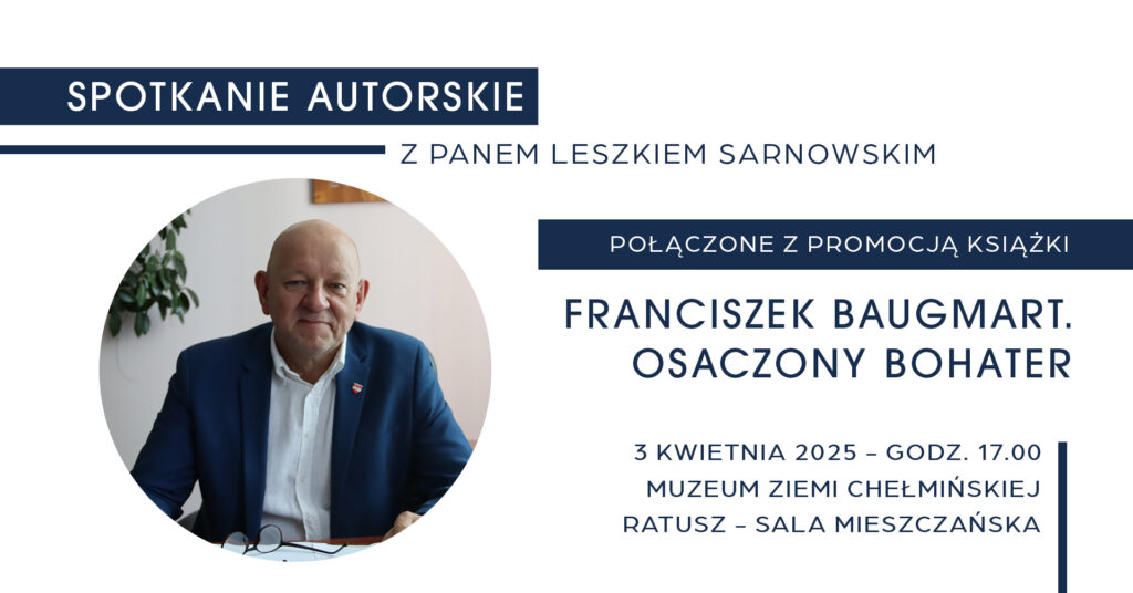 Spotkanie autorskie z Leszkiem Sarnowskim
