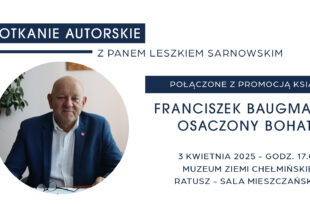 Spotkanie autorskie z Leszkiem Sarnowskim