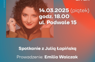 Spotkanie z Julią Łapińską