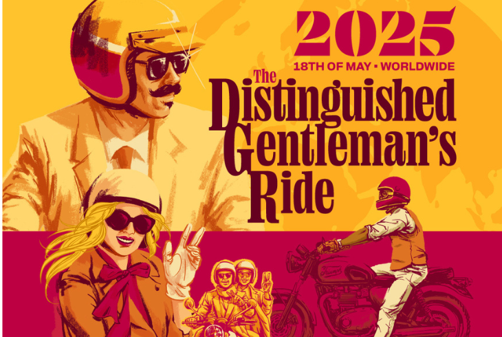 Start rajdu The Distinguished Gentleman’s Ride 2025