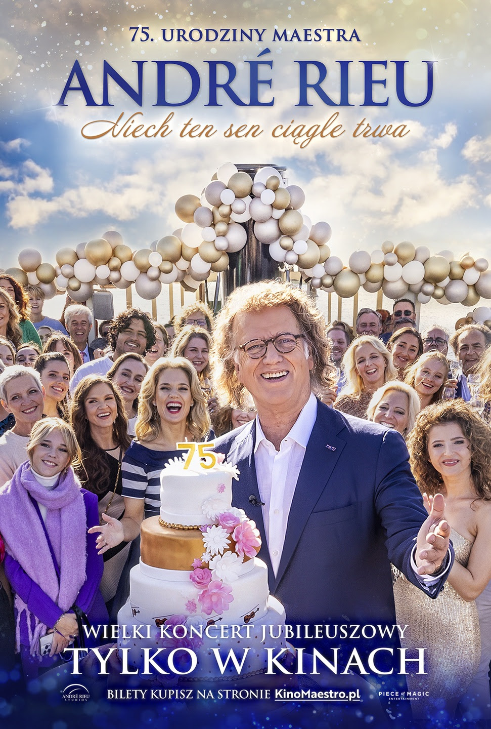 „André Rieu. Niech ten sen ciągle trwa”. Jubileuszowy koncert z okazji 75. urodzin Maestra