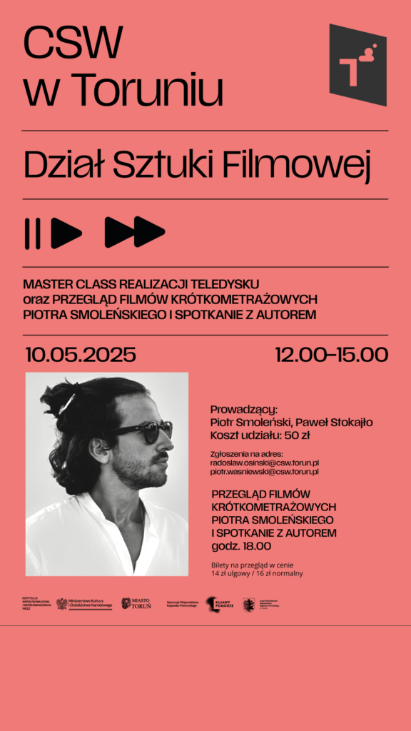 Master Class realizacji teledysku z Piotrem Smoleńskim
