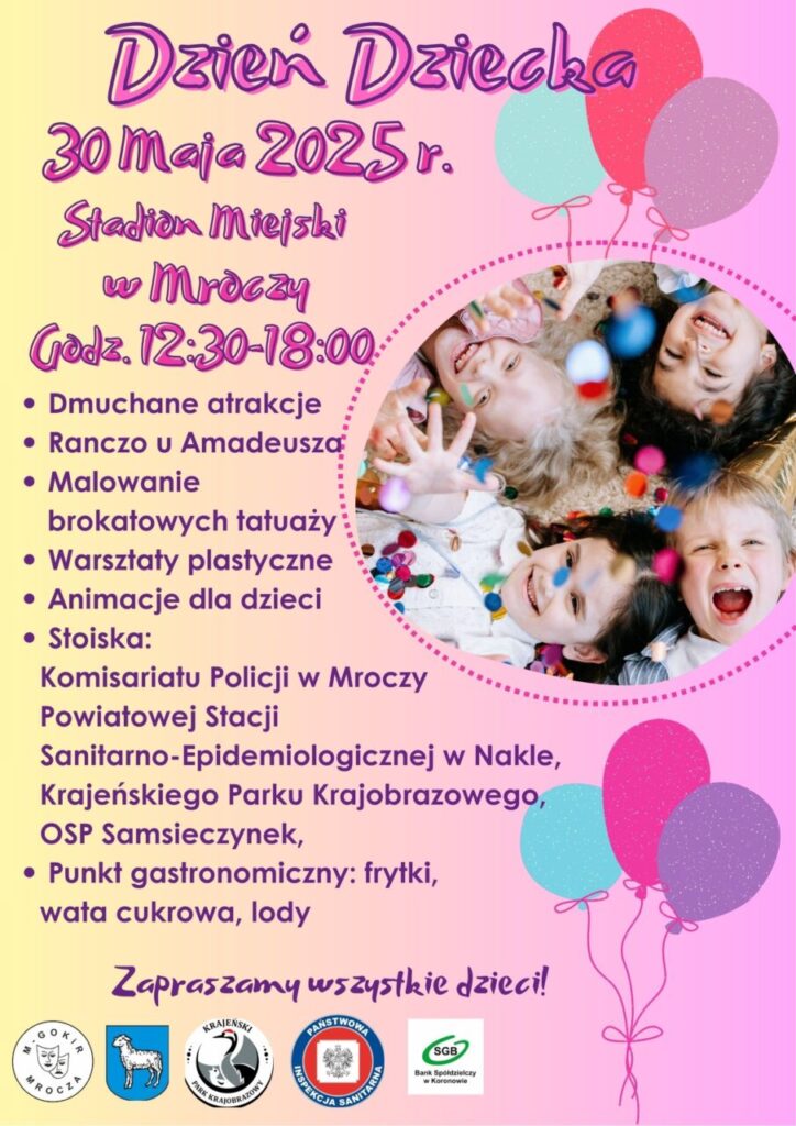 Dzień Dziecka 30 maja 2025 r.
