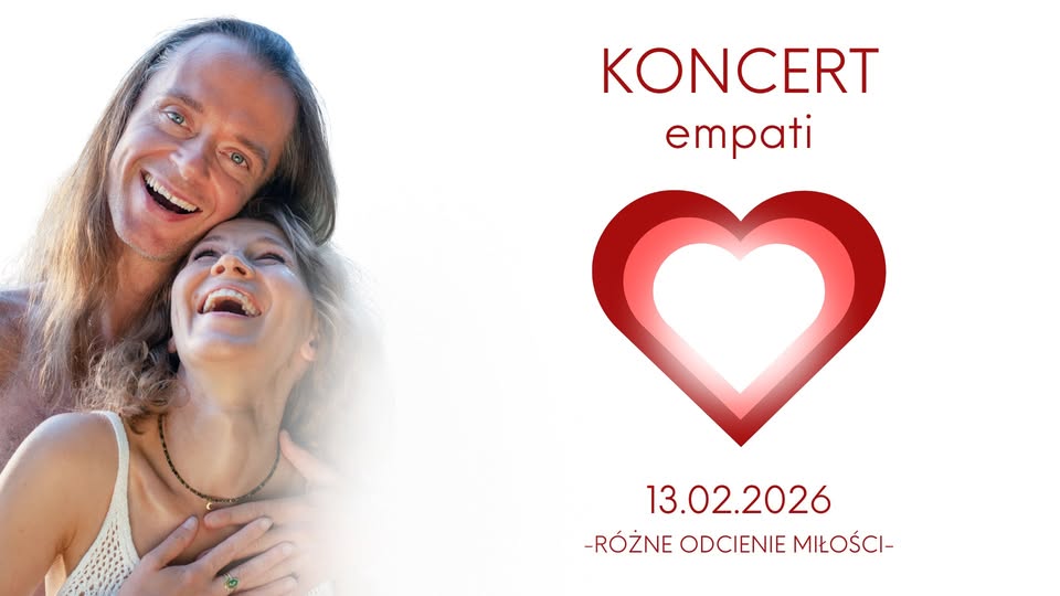 KONCERT „e m p a t i ” pt. „RÓŻNE ODCIENIE MIŁOŚCI” łódzkiego artysty Patryka Pietronia tworzącego muzykę pod pseudonimem empati