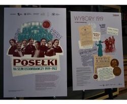 Wystawa pt. "Posełki na Sejm Ustawodawczy  1919-1922"