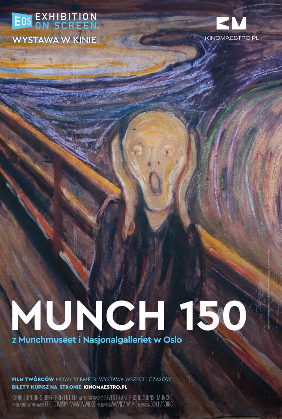Munch 150 z Munchmuseet i Nasjonalgalleriet w Oslo | wystawa w kinie