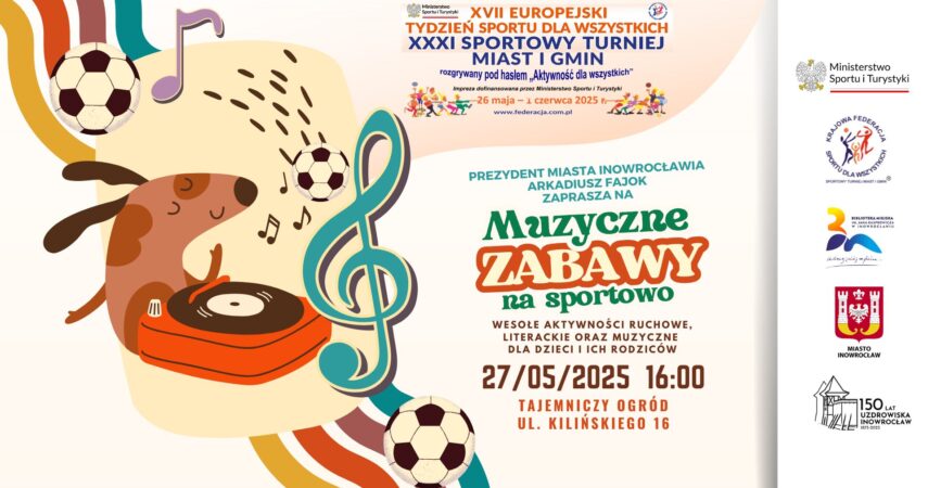 „Muzyczne zabawy” na sportowo
