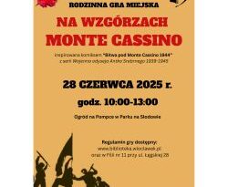 Rodzinna historyczna gra miejska „Na wzgórzach Monte Cassino”