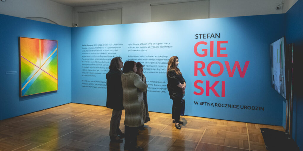 Kuratorskie oprowadzania po wystawie „Stefan Gierowski. W setną rocznicę urodzin”
