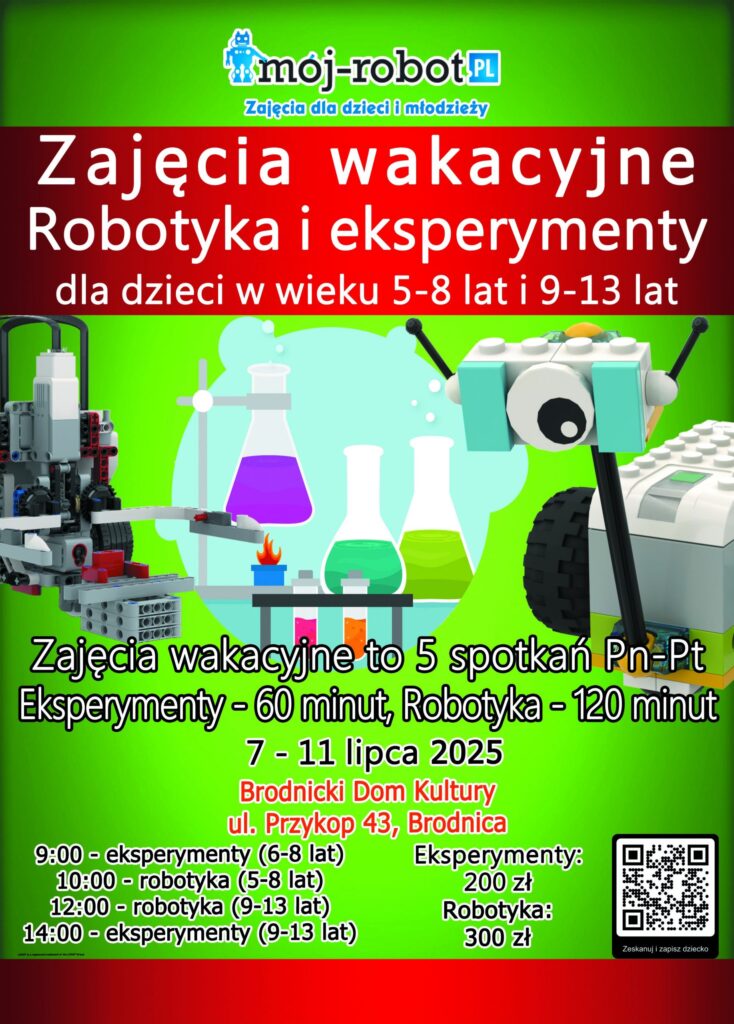 WAKACYJNE ZAJĘCIA Z ROBOTYKI
