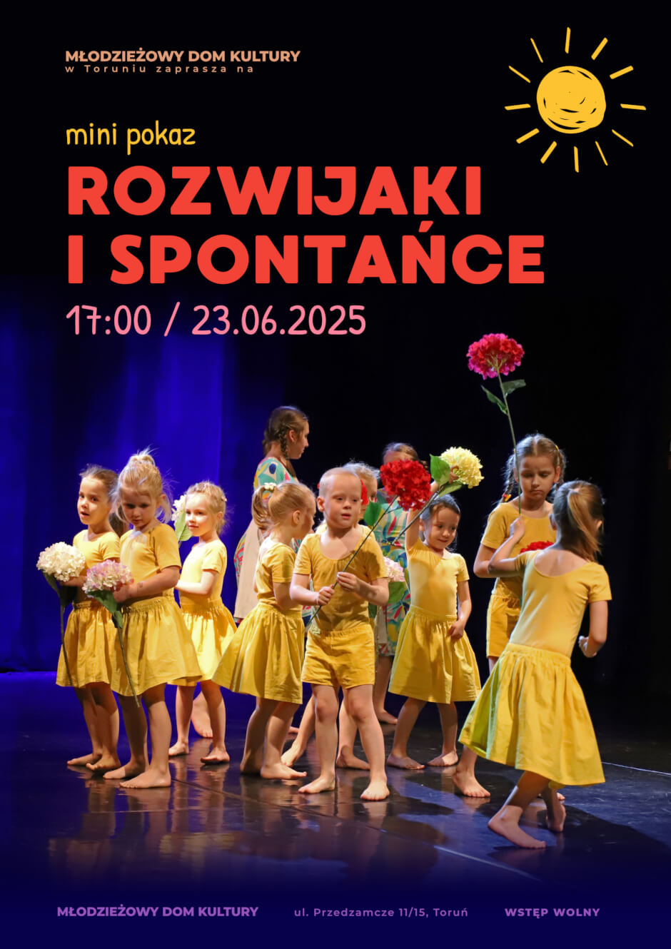 Mini pokaz Rozwijaków i SponTańców