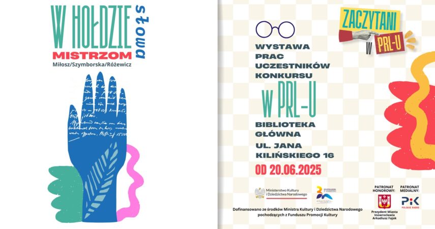 W hołdzie Mistrzom – wystawa prac uczestników konkursu „Czytać w PRL-u?”