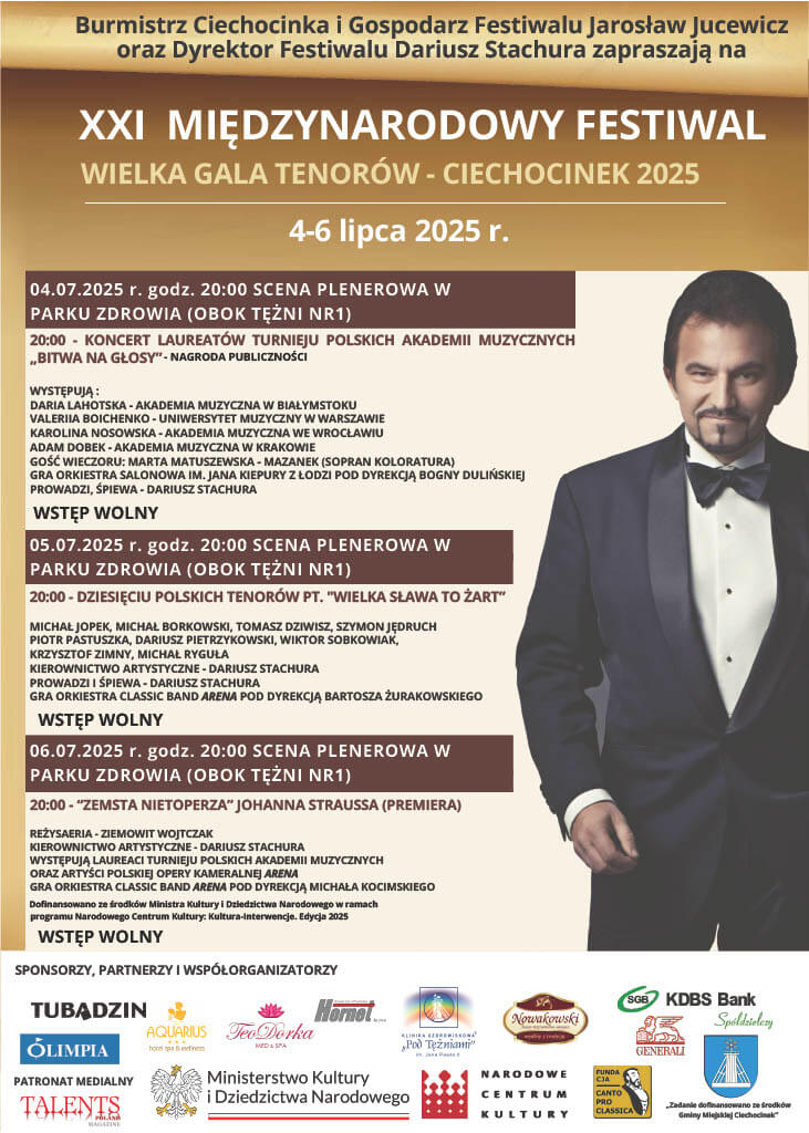 XXI Międzynarodowy Festiwal „Wielka Gala Tenorów”