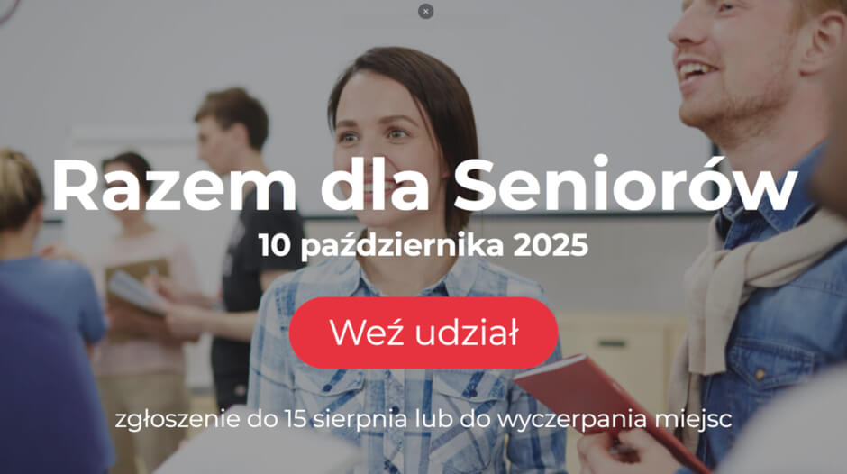 Trwają zapisy na 1. Kujawsko-Pomorską Konferencję „Razem dla Seniorów”