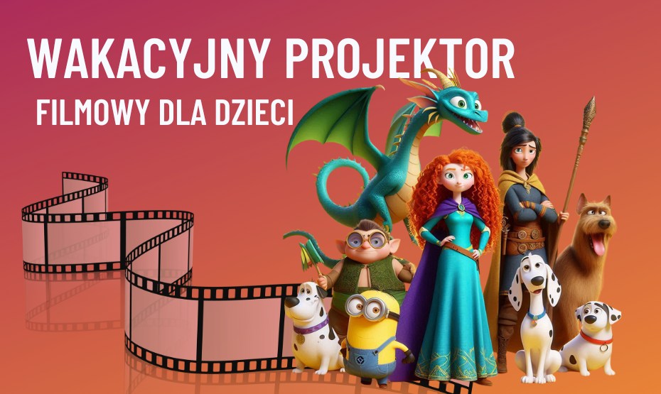 Wakacyjny projektor filmowy dla dzieci!