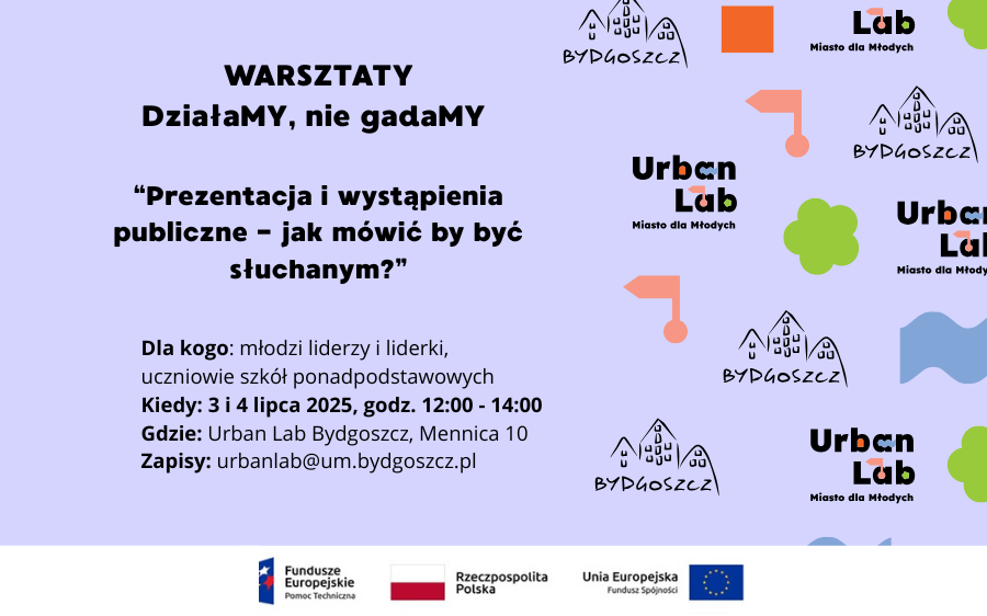 Warsztaty DziałaMy nie gadaMy „Prezentacja i wystąpienia publiczne – jak mówić by być słuchanym?”