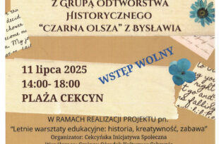 Zapraszamy na warsztaty historyczne