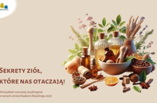 Sekrety ziół, które nas otaczają – miniwykład i warsztaty recyklingowe