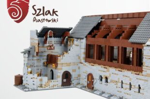 Szlak Piastowski z klocków lego