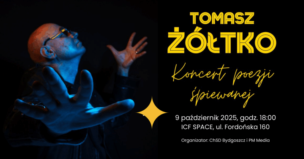 Tomasz Żółtko - koncert poezji śpiewanej