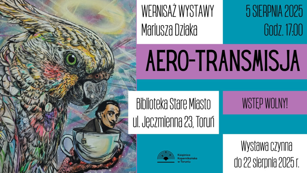 Aero-transmisja. Wystawa prac Mariusza Dziaka