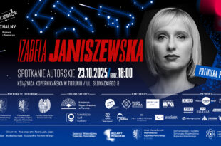 23 PAŹDZIERNIKA: Spotkanie z Izabelą Janiszewską | Gwiazdozbiór Kryminalny Kujawy i Pomorze