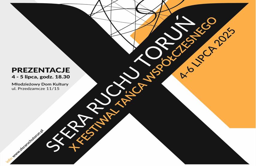 X jubileuszowa edycja Festiwalu Sfera Ruchu_Toruń 2025!