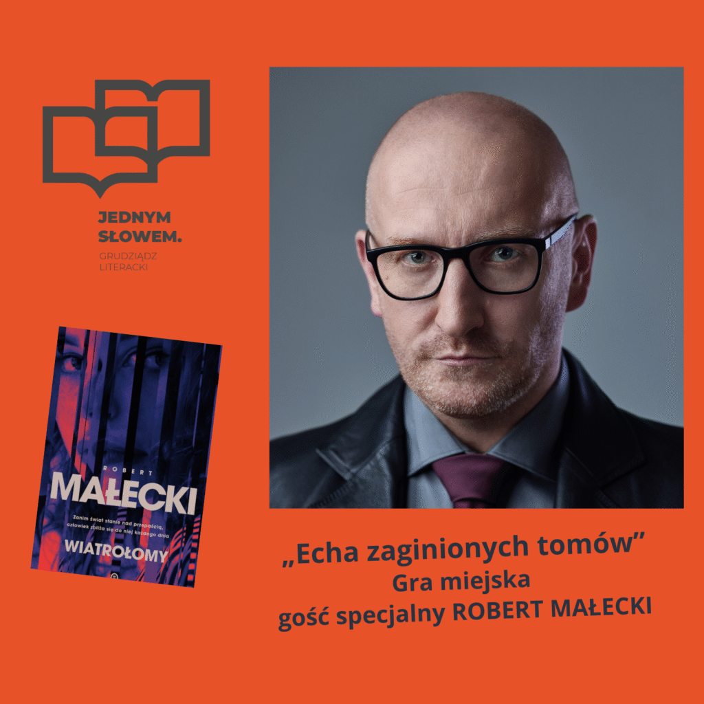Festiwal Jednym Słowem. Grudziądz Literacki: Echa zaginionych tomów – rodzinna gra miejska