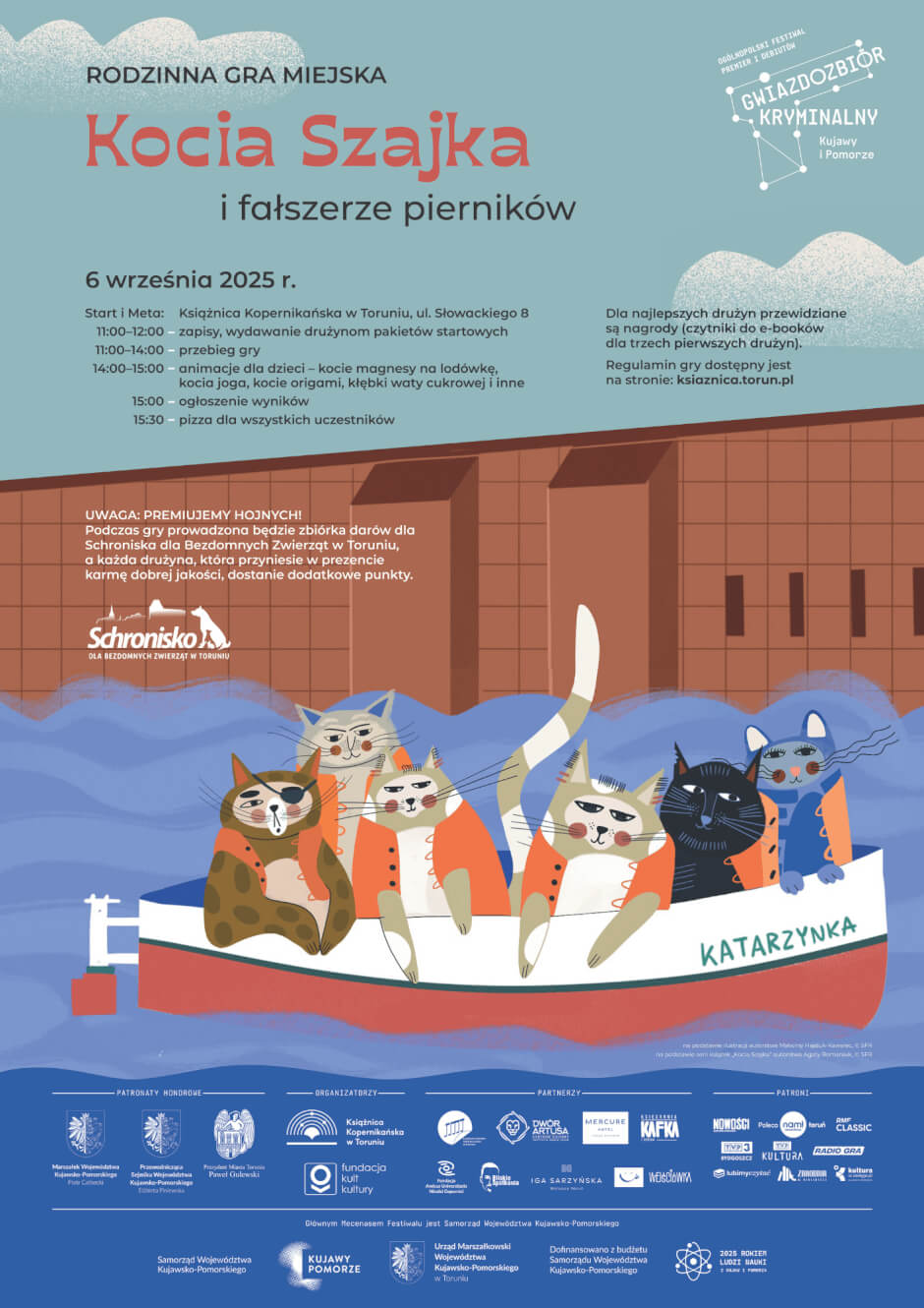 Kocia Szajka i fałszerze pierników. Rodzinna gra miejska