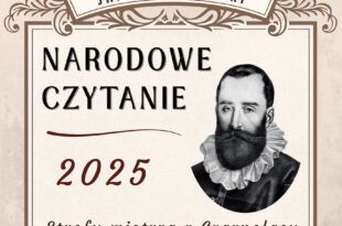 Narodowe Czytanie: czytamy poezję Jana Kochanowskiego