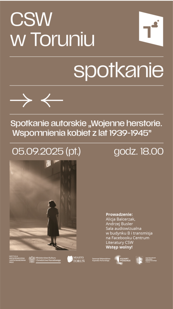 Spotkanie autorskie wokół książki „Wojenne herstorie. Wspomnienia kobiet z lat 1939–1945”