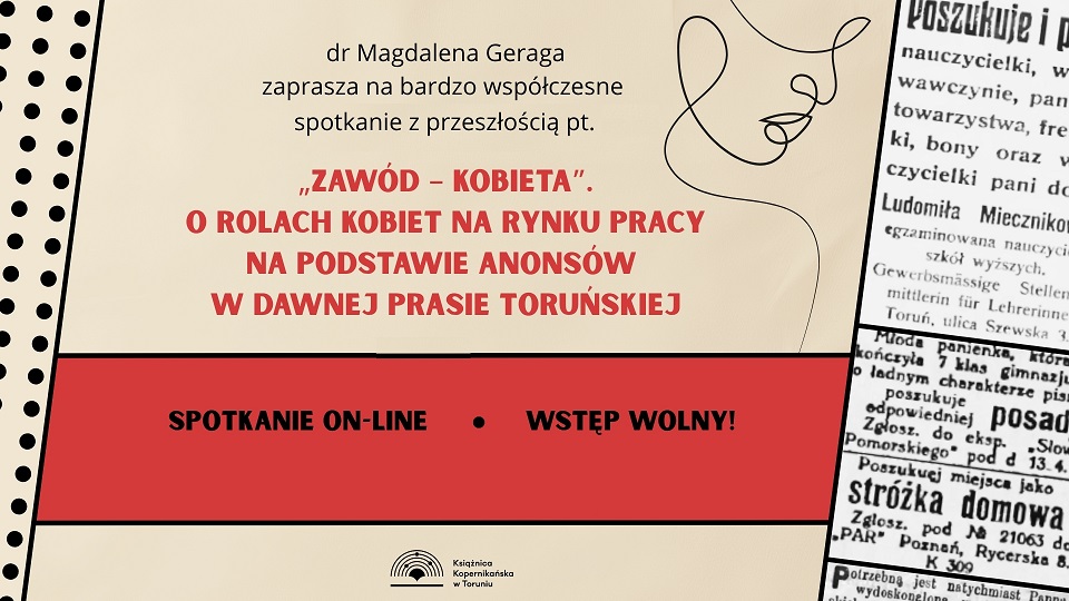 Zawód – kobieta. O rolach kobiet na rynku pracy na podstawie anonsów w dawnej prasie toruńskiej