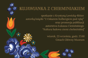 „Kultura ludowa ziemi chełmińskiej” - spotkanie autorskie i promocja publikacji