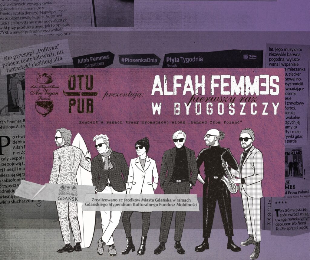 Koncert Alfah Femmes w Bydgoszczy