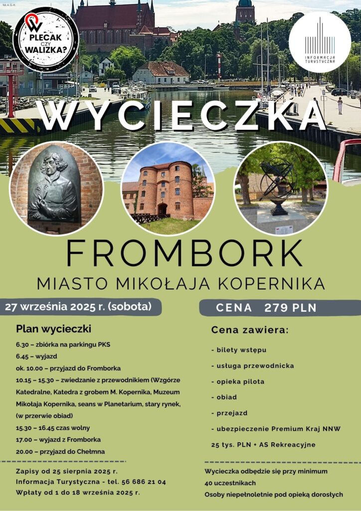 WYCIECZKA DO FROMBORKA