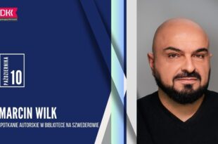 Spotkanie autorskie z Marcinem Wilkiem w bibliotece na Szwederowie