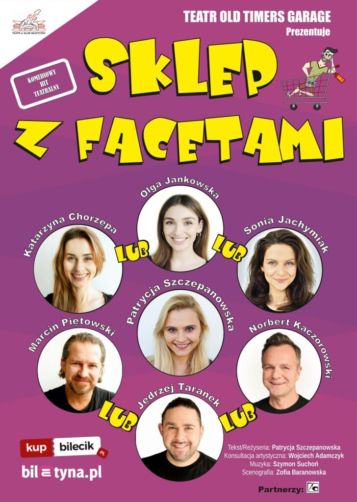 Sklep z facetami – spektakl