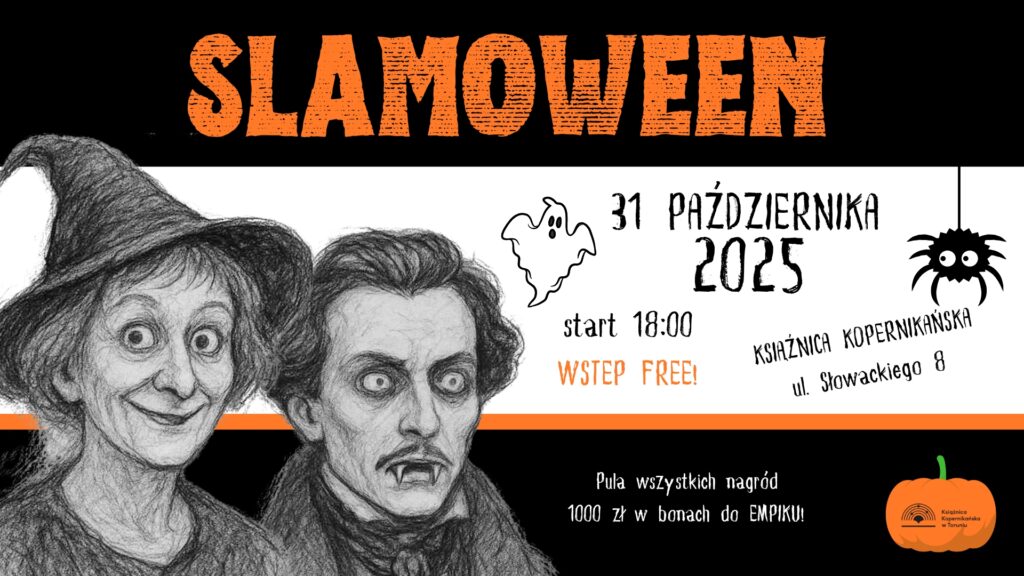 SLAMOWEEN, czyli halloweenowy slam w Książnicy