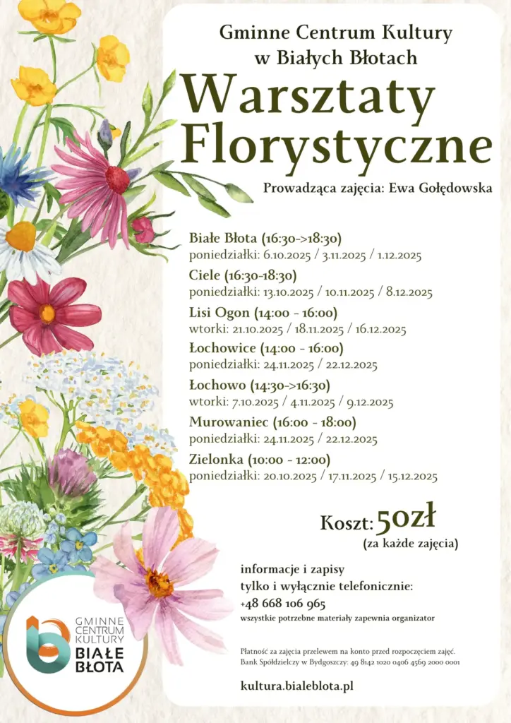 Warsztaty florystyczne w GCK!