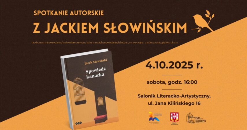 Spotkanie z Jackiem Słowińskim – autorem z Krakowa i Inowrocławia