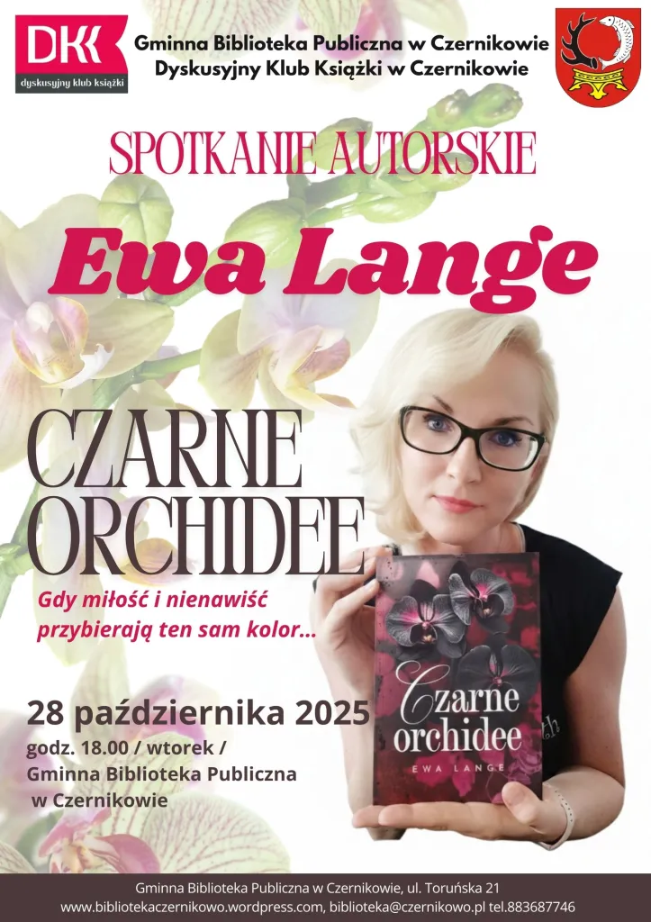 Spotkanie autorskie z Ewą Lange
