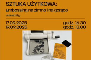 Sztuka użytkowa: Embossing na zimno i na gorąco