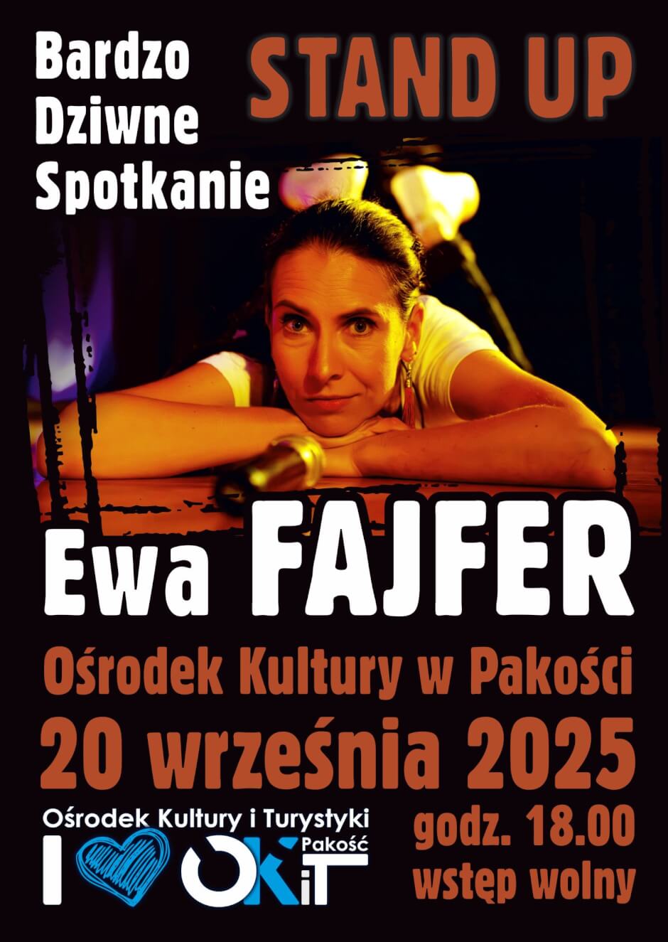 Stand up - Ewa Fajfer - zapraszamy!