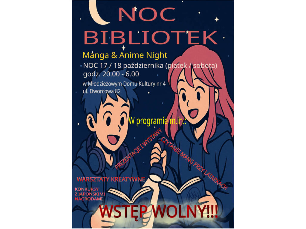 Noc Bibliotek 