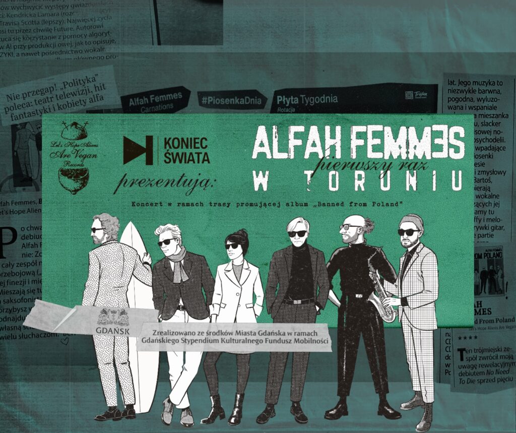 Koncert Alfah Femmes w Toruniu