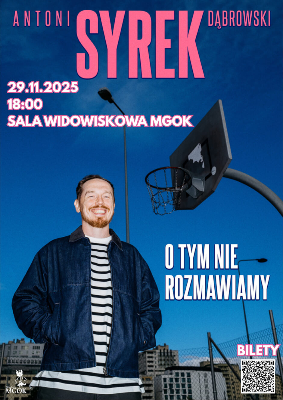 ANTONI SYREK DĄBROWSKI STAND UP – „O tym nie rozmawiamy”